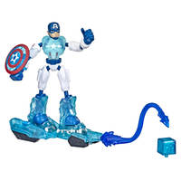 Marvel Avengers Bend & Flex Captain America Ice Mission productafbeelding 2