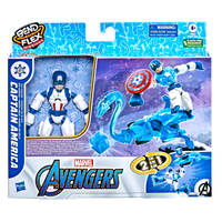 Marvel Avengers Bend & Flex Captain America Ice Mission productafbeelding 3