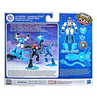 Marvel Avengers Bend & Flex Captain America Ice Mission productafbeelding 4