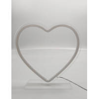 Neon lamp hart productafbeelding 2