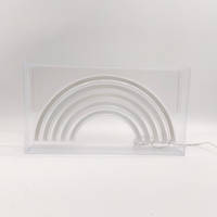 Neon lamp box regenboog productafbeelding 2