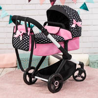 Poppenwagen XEO - zwart/roze productafbeelding 5