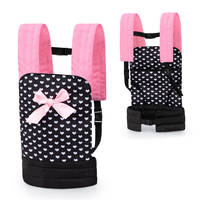 Poppendrager deluxe - zwart/roze productafbeelding 8