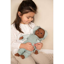 Little Dutch babypop kleertjes Fresh Green Check - groen productafbeelding 5