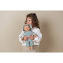 Little Dutch babypop kleertjes Fresh Green Check - groen productafbeelding 3