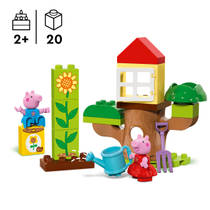 LEGO DUPLO Peppa Pig tuin en boomhut 10431 productafbeelding 2