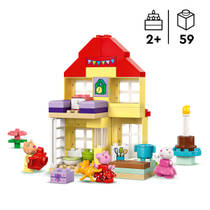 LEGO DUPLO Peppa Pig verjaardagshuis 10433 productafbeelding 2