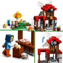 LEGO Minecraft de windmolenboerderij 21262 productafbeelding 4