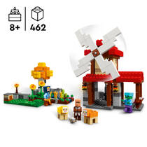 LEGO Minecraft de windmolenboerderij 21262 productafbeelding 2