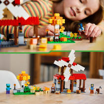 LEGO Minecraft de windmolenboerderij 21262 productafbeelding 5
