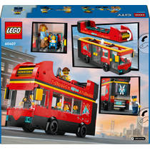 LEGO City toeristische rode dubbeldekker 60407 productafbeelding 5