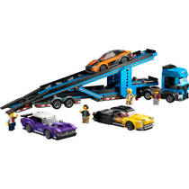 LEGO City transportvoertuig met sportauto's 60408 productafbeelding 2
