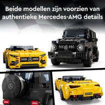 LEGO Speed Champions Mercedes-AMG G 63 en Mercedes-AMG SL 63 76924 productafbeelding 6