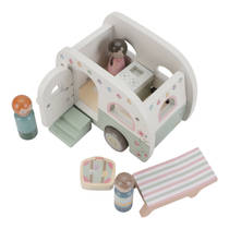 Little Dutch houten auto met caravan productafbeelding 3