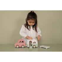 Little Dutch houten auto met caravan productafbeelding 6