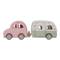 Little Dutch houten auto met caravan productafbeelding 9