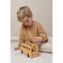 Little Dutch houten schoolbus met figuren productafbeelding 8