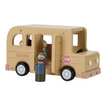 Little Dutch houten schoolbus met figuren productafbeelding 10