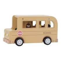Little Dutch houten schoolbus met figuren productafbeelding 9