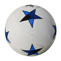 SportX voetbal rubber blue star Main Image - 1