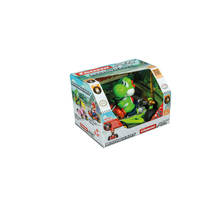 Carrera op afstandbestuurbare Mario Pipe Kart auto racing Yoshi - 1:18 productafbeelding 2