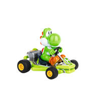 Carrera op afstandbestuurbare Mario Pipe Kart auto racing Yoshi - 1:18 productafbeelding 3