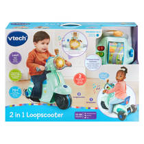 VTech Baby 2-in-1 loopscooter - blauw productafbeelding 2