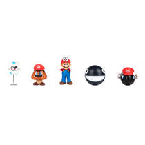 Nintendo Super Mario Odyssey 5-pack figurenset - 6 cm productafbeelding 2
