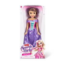Sparkle Girlz prinses - 46 cm - paars productafbeelding 2