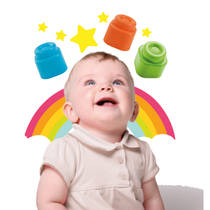 Clementoni Clemmy Sensory bouwblokken set 40-delig productafbeelding 2