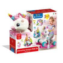 Clementoni 3-in-1 interactief hobbelpaard eenhoorn productafbeelding 2