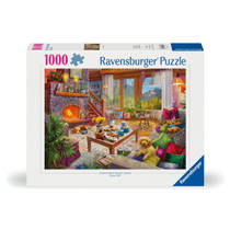 Ravensburger puzzel gezellige hut - 1000 stukjes