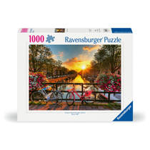 Ravensburger puzzel fietsen in Amsterdam - 1000 stukjes
