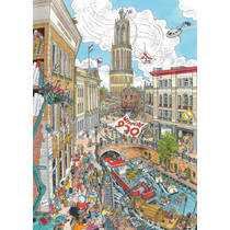 Ravensburger Cities of the World puzzel Utrecht - 1000 stukjes productafbeelding 2