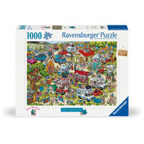 Ravensburger puzzel Vakantieoord 1 de camping - 1000 stukjes