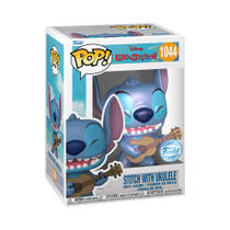 Funko Pop! figuur Disney Lilo & Stitch metallic Stitch met ukelele Main Image - 1