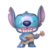 Funko Pop! figuur Disney Lilo & Stitch metallic Stitch met ukelele Main Image - 2