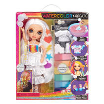 Rainbow High Watercolor & Create pop - bruin productafbeelding 6