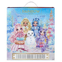 Rainbow High Winter Wonderland pop Violet Willow productafbeelding 2