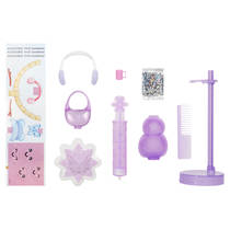 Rainbow High Winter Wonderland pop Violet Willow productafbeelding 5