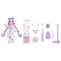 Rainbow High Winter Wonderland pop Violet Willow productafbeelding 3