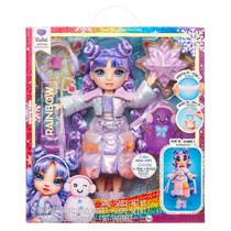 Rainbow High Winter Wonderland pop Violet Willow productafbeelding 4