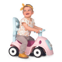 Maestro 3-in-1 duw- en loopauto - roze productafbeelding 3