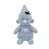 Bumba fluffy pluche blauw - 35 cm