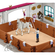schleich HORSE CLUB Rijhal Peppertree 42639 productafbeelding 9