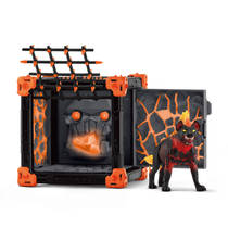 schleich ELDRADOR CREATURES BattleCave lavahyena 42674 productafbeelding 4