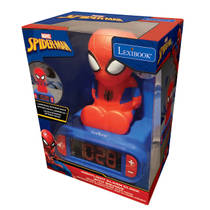 Spider-Man 3D digitale wekker met licht en geluid productafbeelding 2