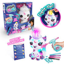 Airbrush Plush pluchen magische eenhoorn productafbeelding 2