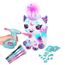 Airbrush Plush pluchen magische eenhoorn productafbeelding 3