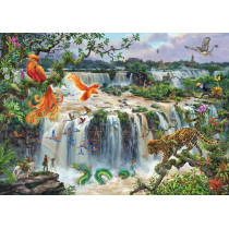 Ravensburger puzzel fantastische waterval Iguazu - 1000 stukjes productafbeelding 2